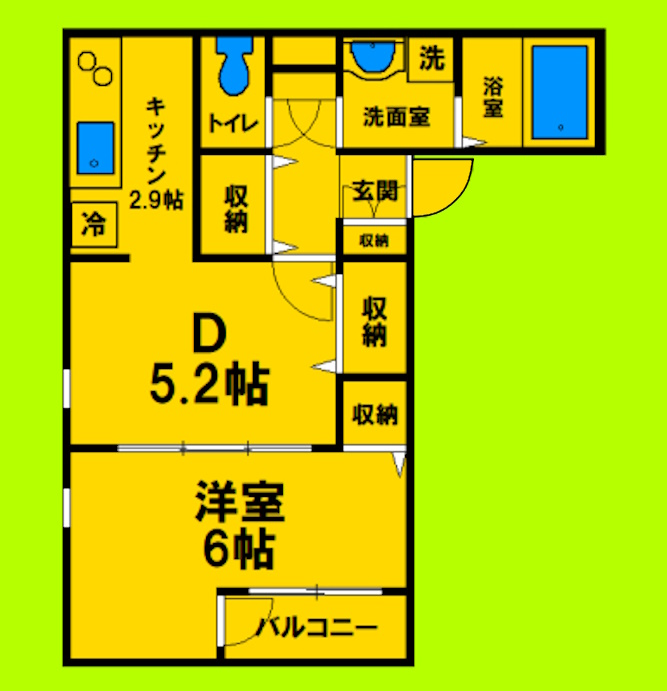 1DKタイプ