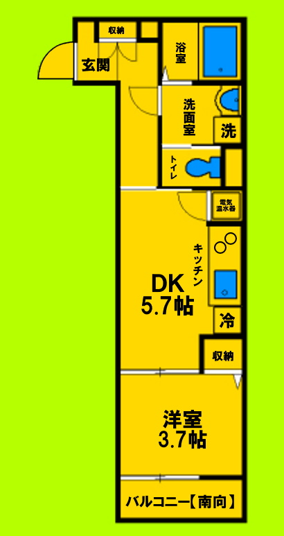 1DKタイプ