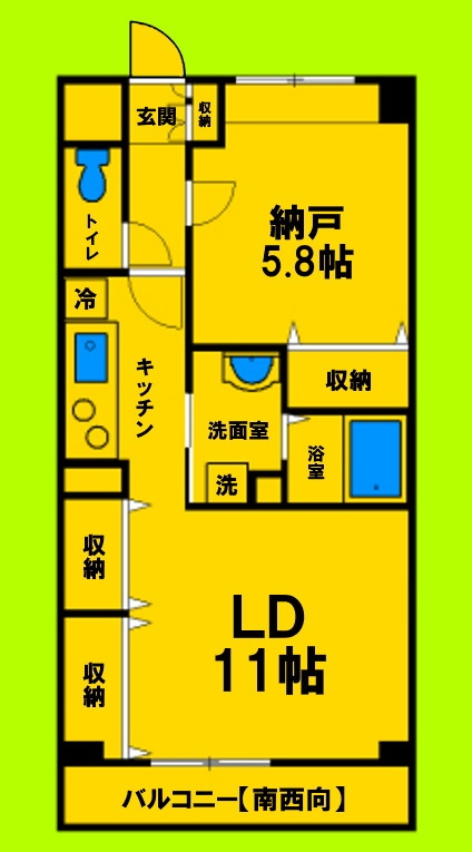 1LDKタイプ