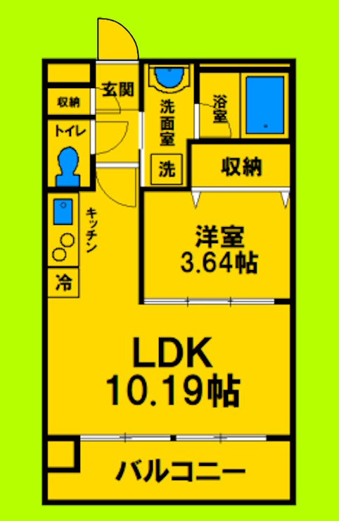 1LDKタイプ