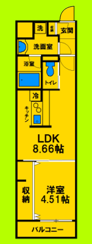 1LDKタイプ