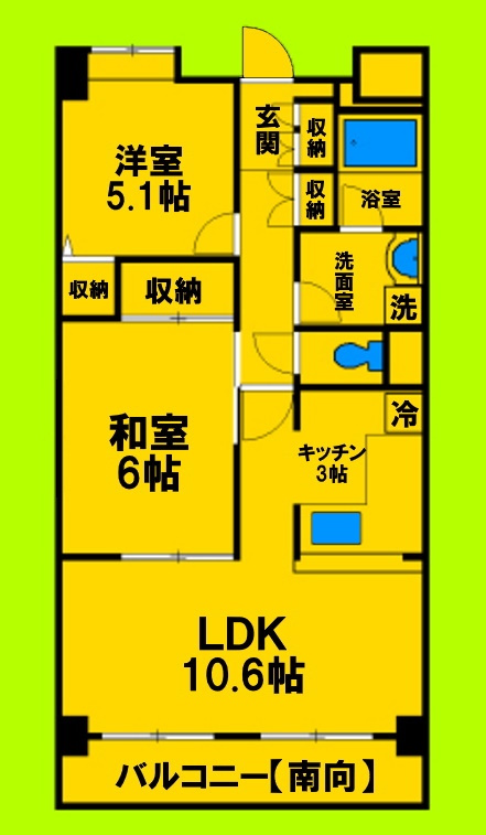 2LDKタイプ