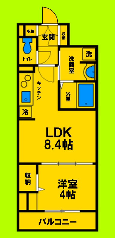 1LDKタイプ