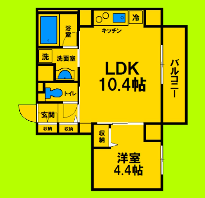 1LDKタイプ
