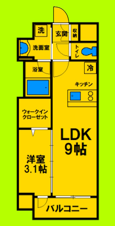 1LDKタイプ