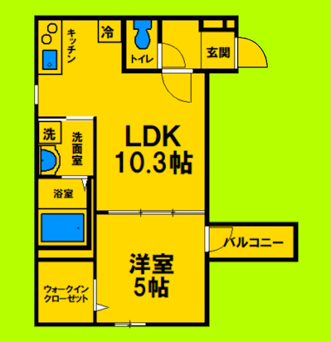 1LDKタイプ