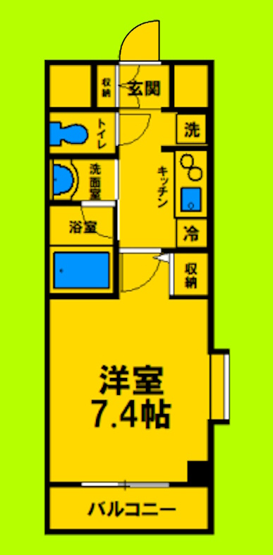 3階の間取り図