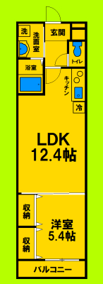 1LDKタイプ