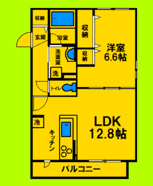 1LDKタイプ