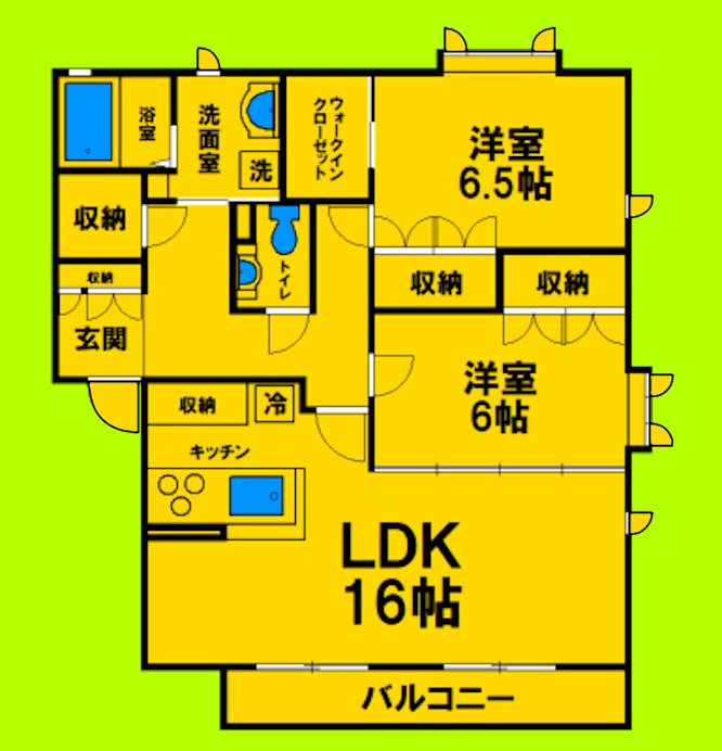2LDKタイプ