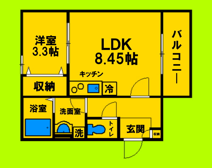 1LDKタイプ