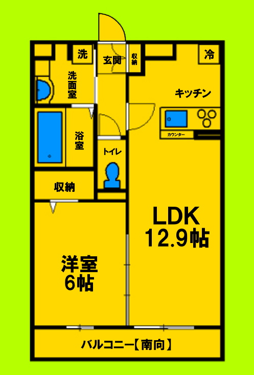 1LDKタイプ