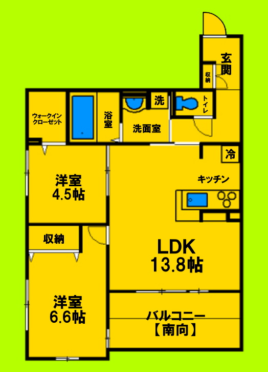 2LDKタイプ