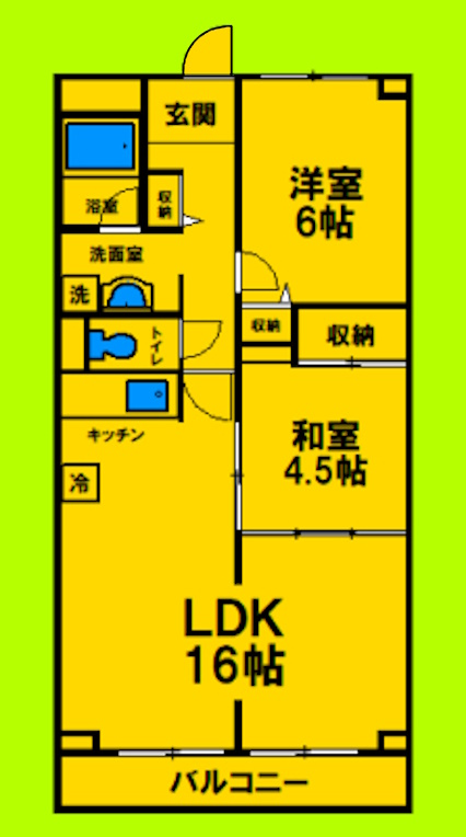 2LDKタイプ