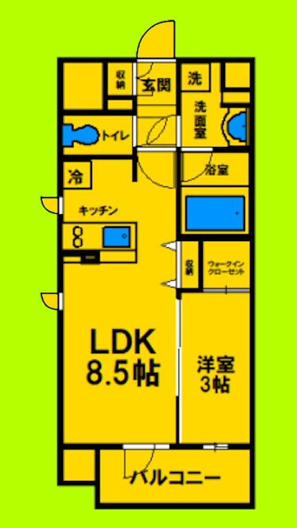1LDKタイプ