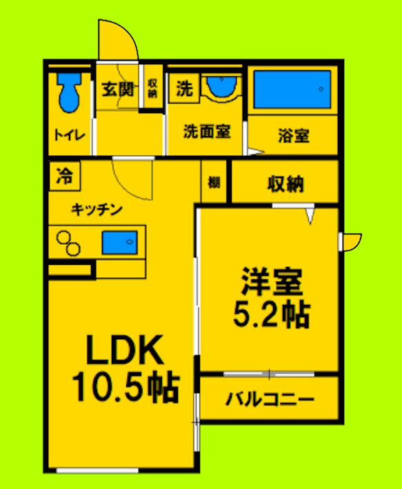 1LDKタイプ