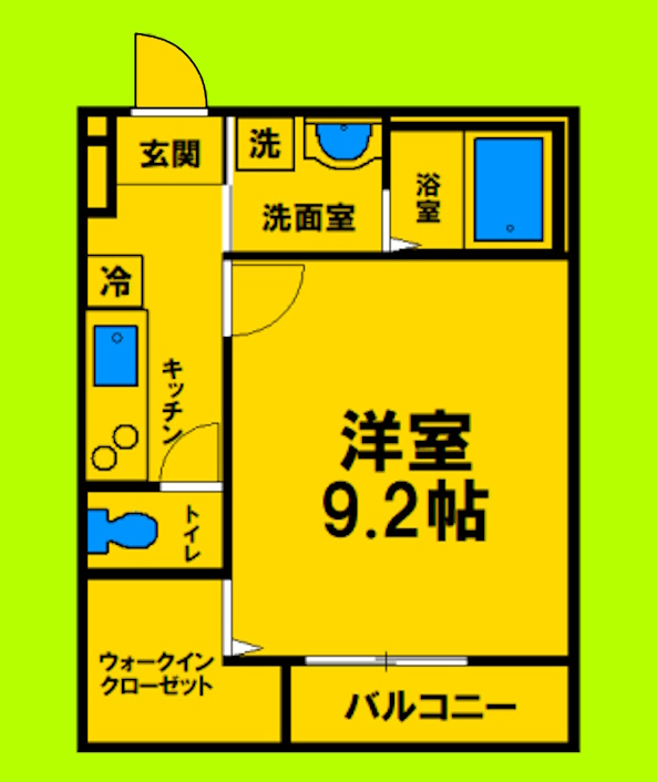 1階の間取り図