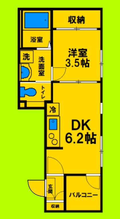 1DKタイプ