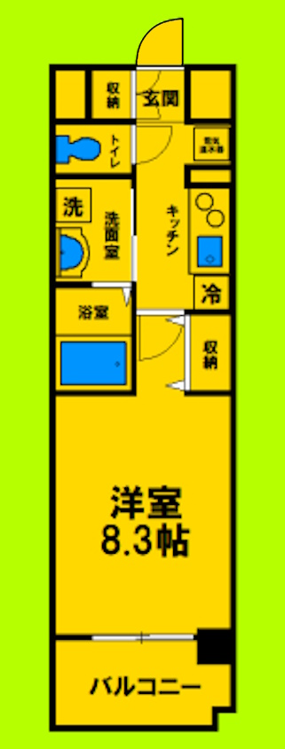 5階の間取り図