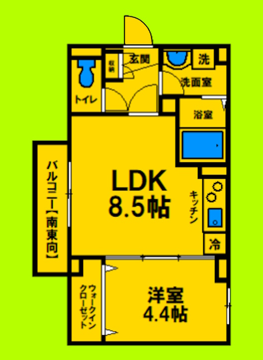 1LDKタイプ
