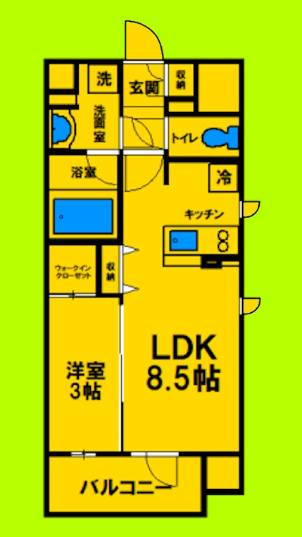 1LDKタイプ