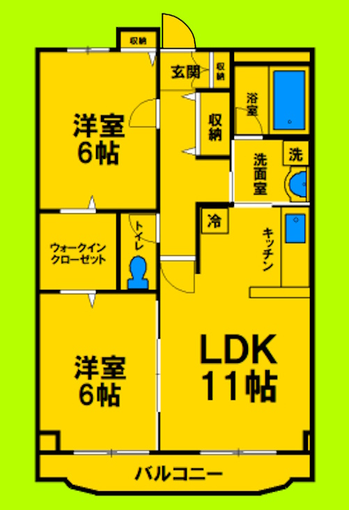 2LDKタイプ