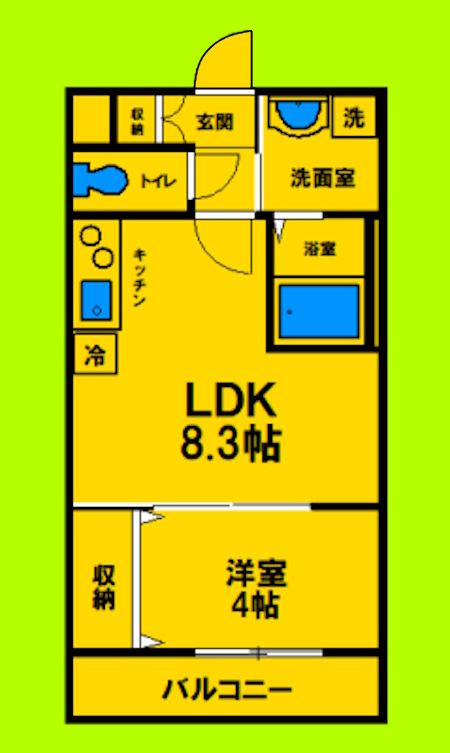 1LDKタイプ