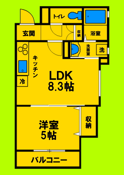 1LDKタイプ