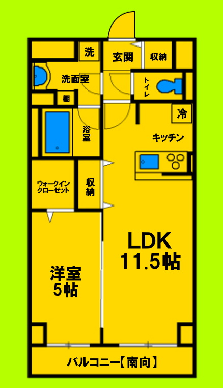 1LDKタイプ