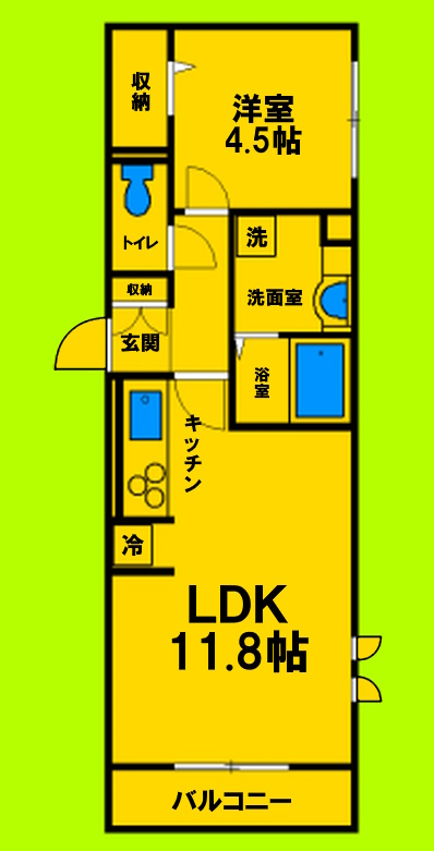 1LDKタイプ