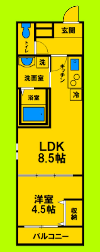 1LDKタイプ