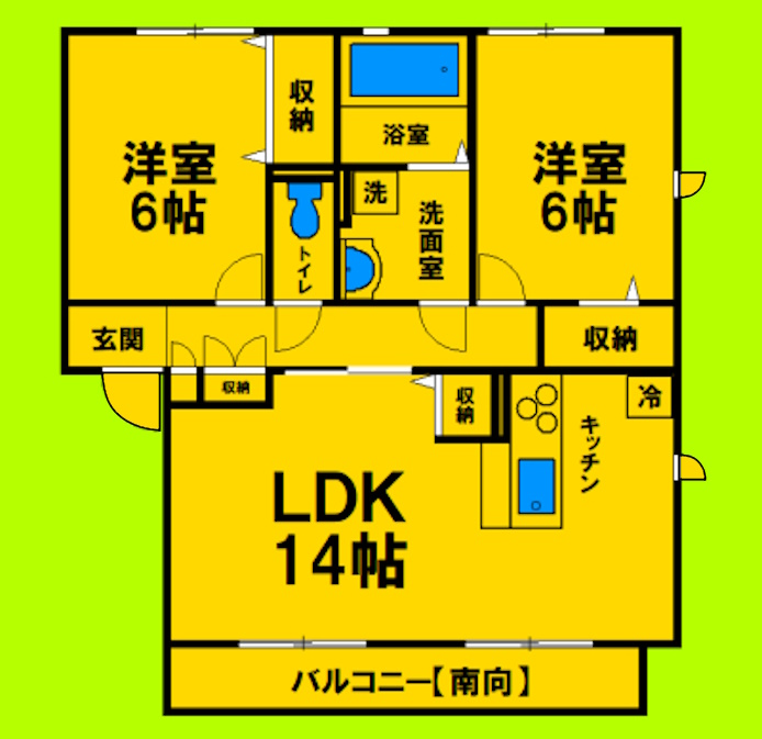 2LDKタイプ