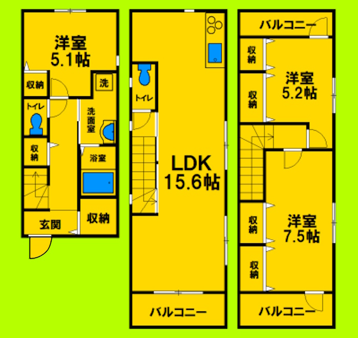 3LDKタイプ