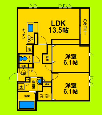 2LDKタイプ