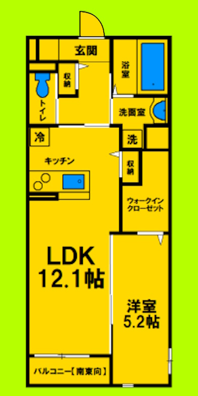 1LDKタイプ