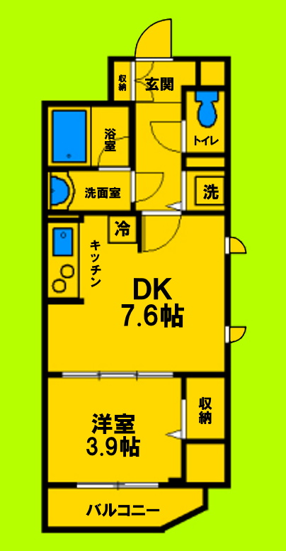 1LDKタイプ
