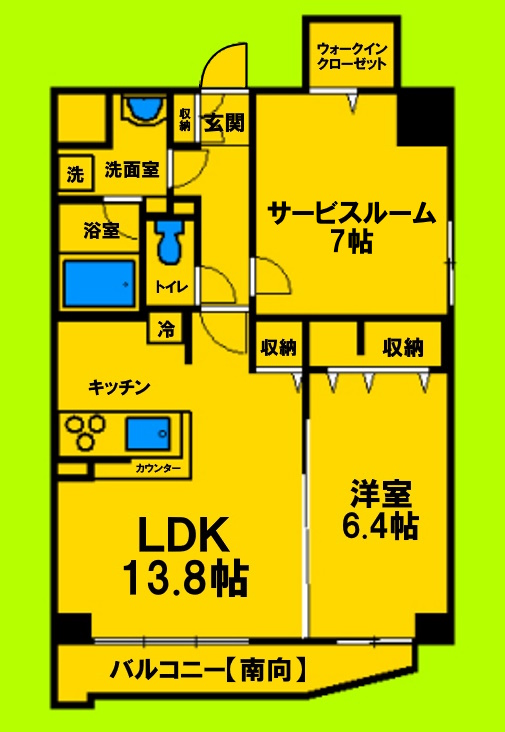 5階の間取り図