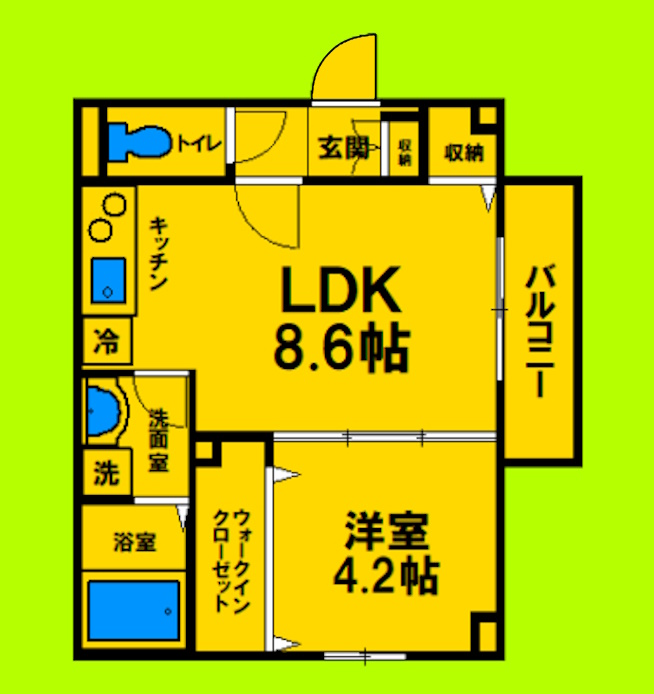 1LDKタイプ