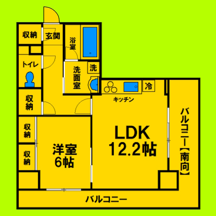 1LDKタイプ