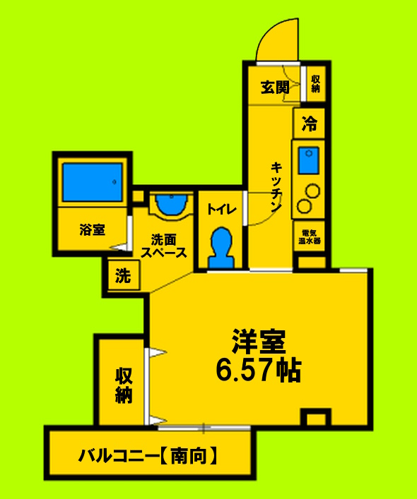 6階の間取り図