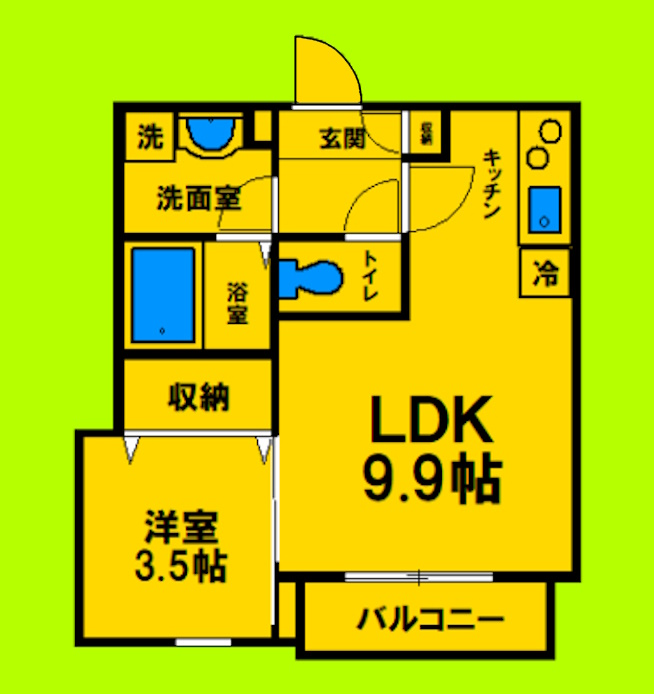 1LDKタイプ