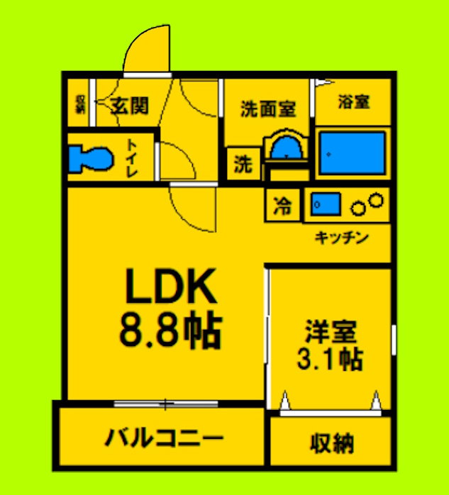 1LDKタイプ