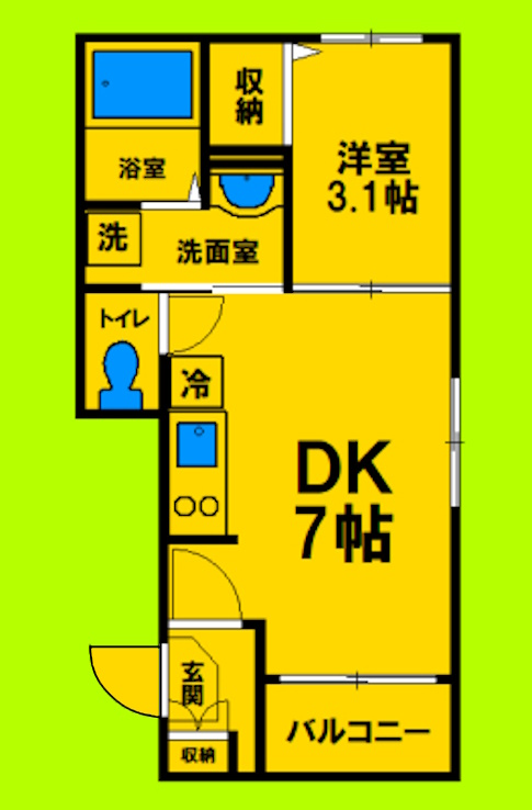 1DKタイプ