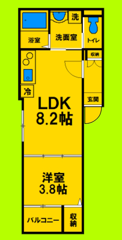 1LDKタイプ