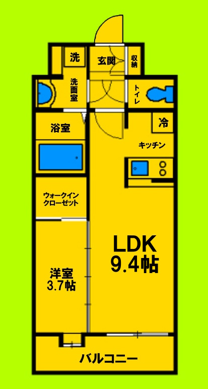 1LDKタイプ