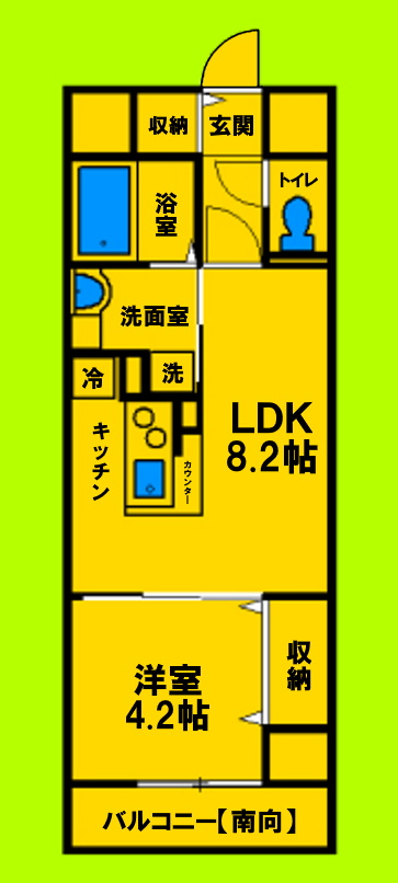 1LDKタイプ