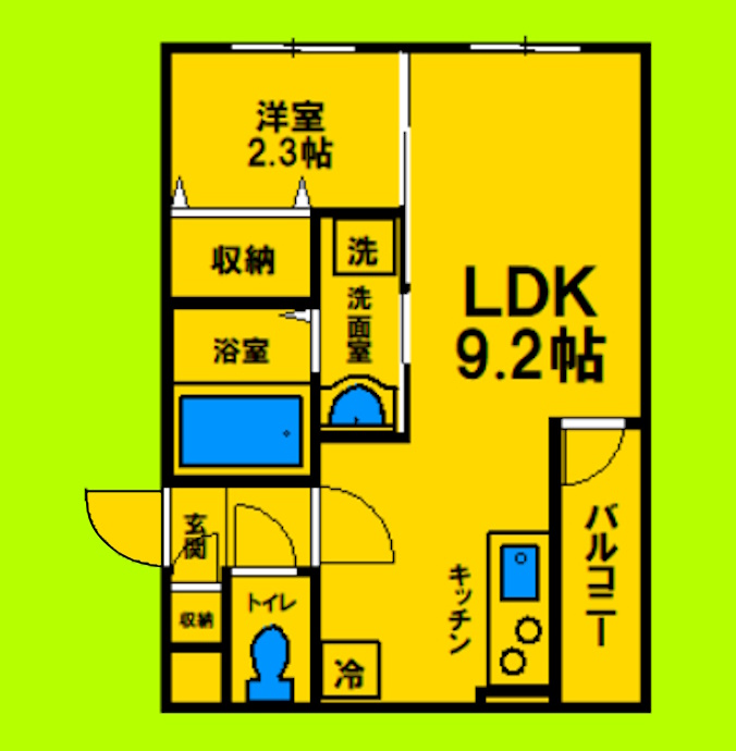 1LDKタイプ