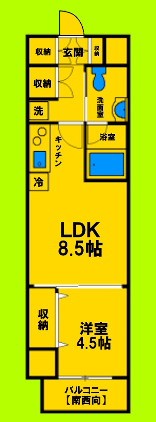 1LDKタイプ