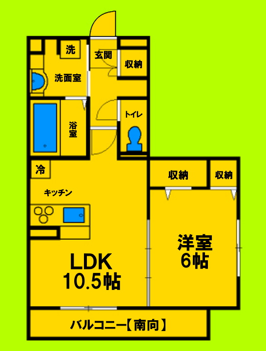 1LDKタイプ