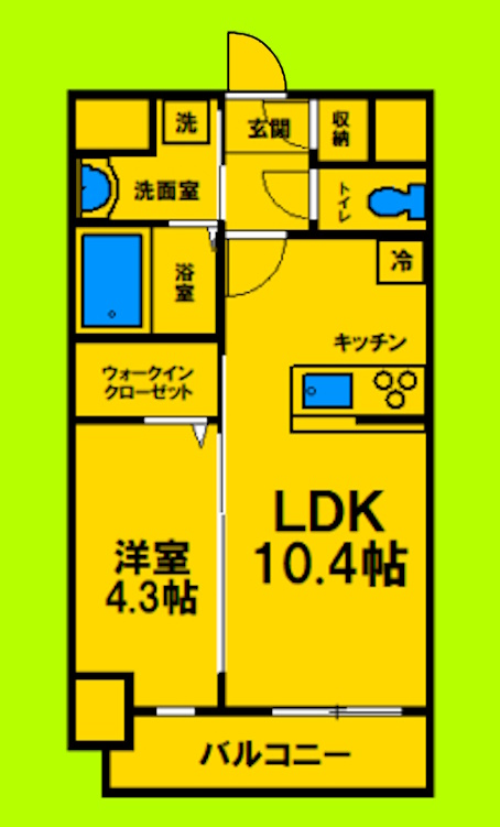 1LDKタイプ